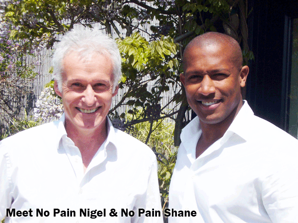 no pain dentists Nigel and Shane